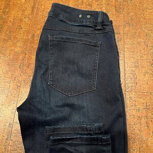 Cabi Skinny Distressed Jeans Dusk Destructed SIZE 8